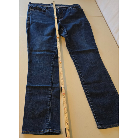Rock & Republic Fixx Skinny Women's 16 Blue Dark Wash - Picture 14 of 16